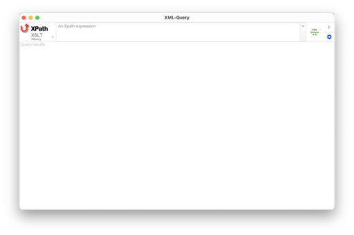 The XML Query Dialog