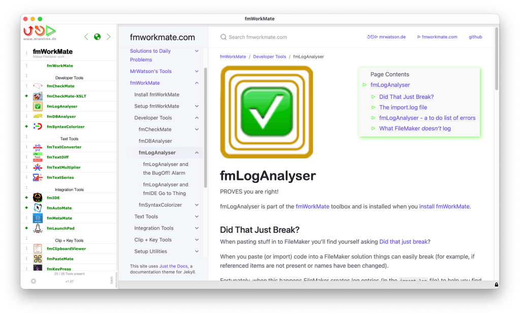 integrated news and help browser