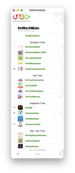 fmWorkMate Screenshot