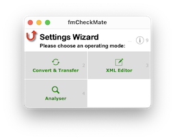 fmCheckMate Modes